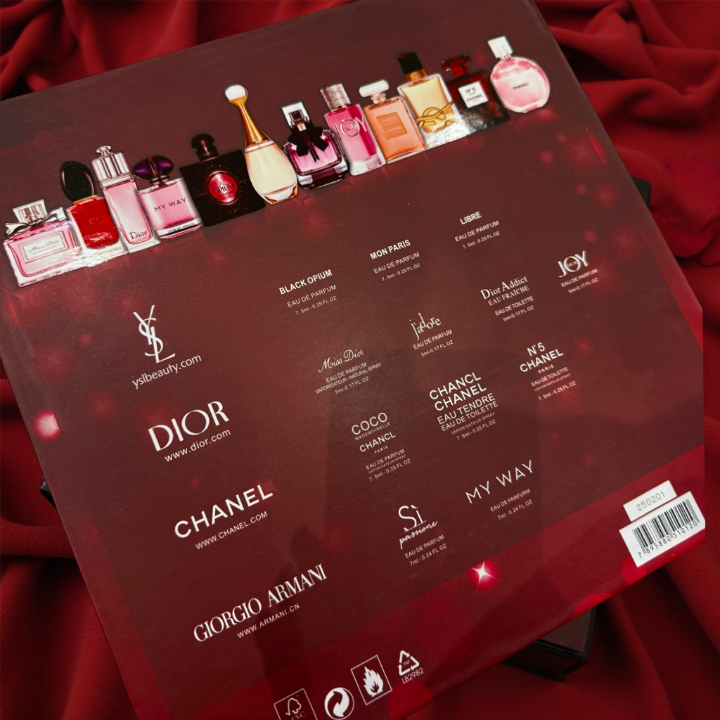 Fragrance Favorites Mini Perfume Set – 12 Piece Collection